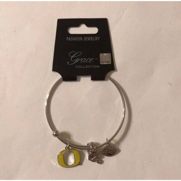 NCAA Oregon Ducks Charm Bracelet - Picture 2 of 2